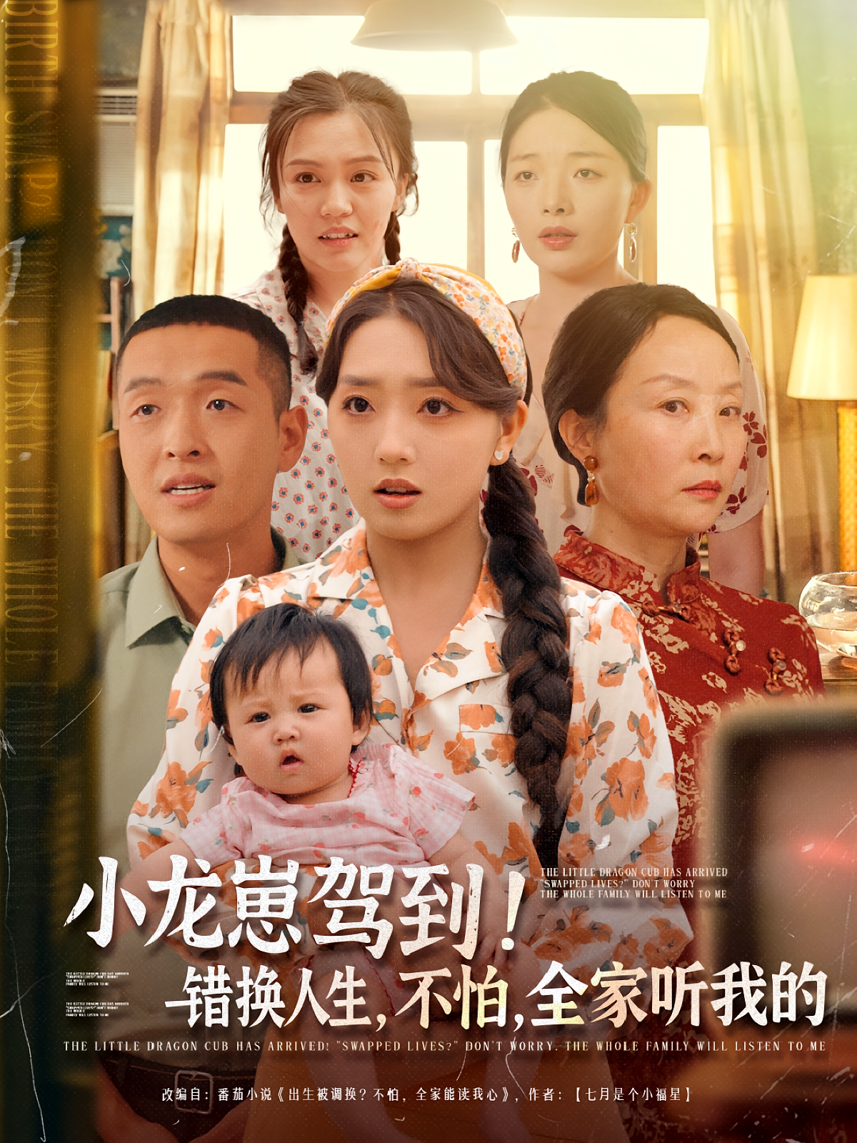 小龙崽驾到，错换人生不怕全家听我的海报