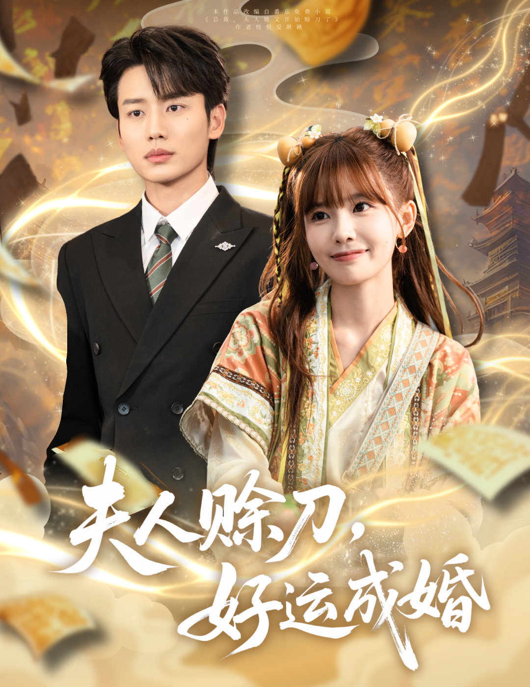 夫人赊刀好运成婚海报
