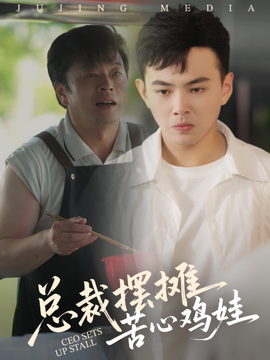 总裁摆摊苦心鸡娃海报