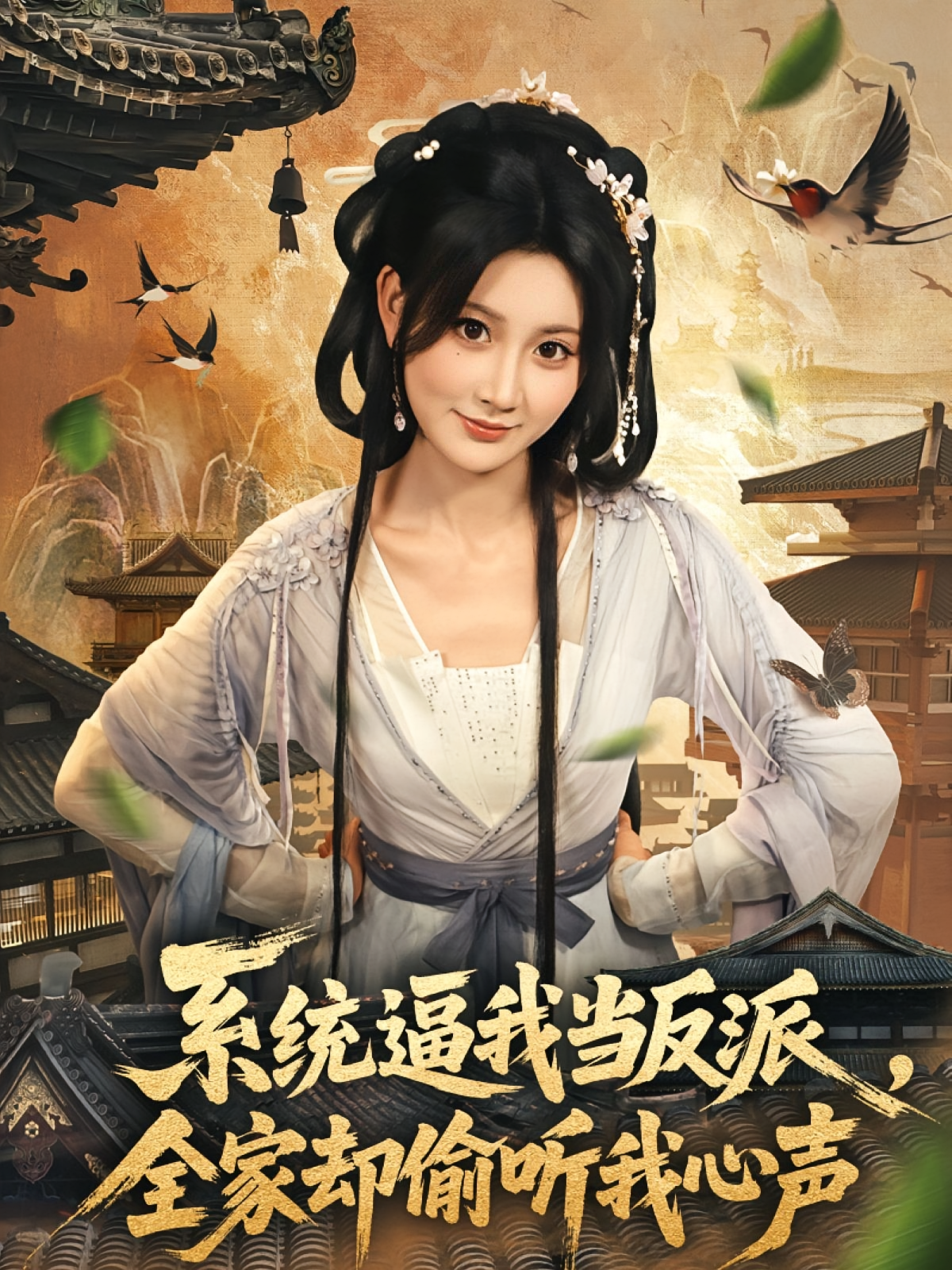 系统逼我当反派全家却偷听我心声海报