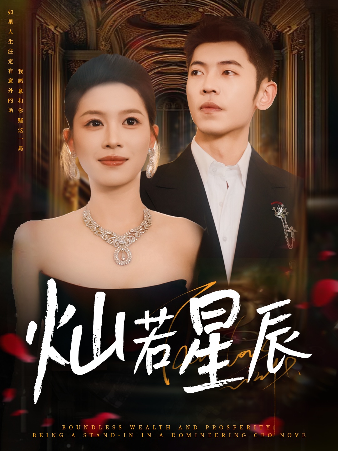 灿若星辰，这泼天富贵本替身接了海报