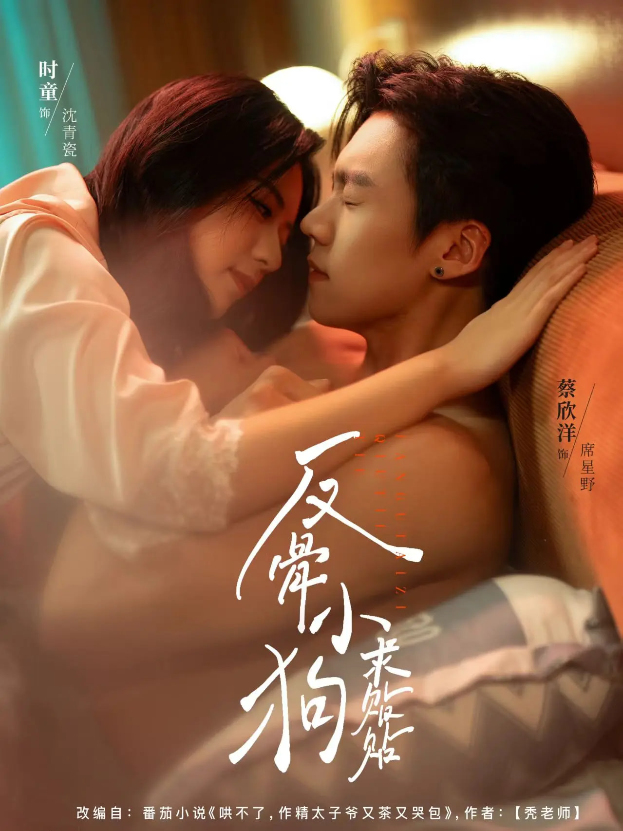反骨小狗求贴贴海报