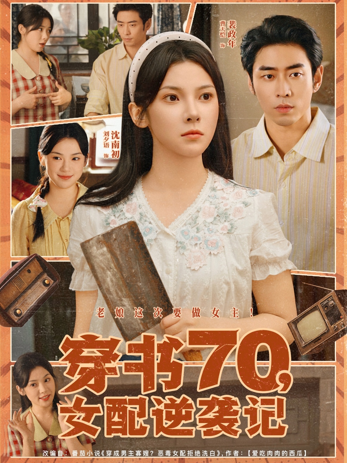 穿书70女配逆袭记海报