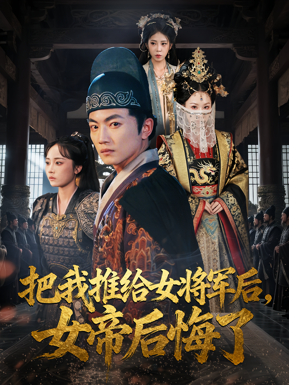 把我推给女将军后女帝后悔了海报