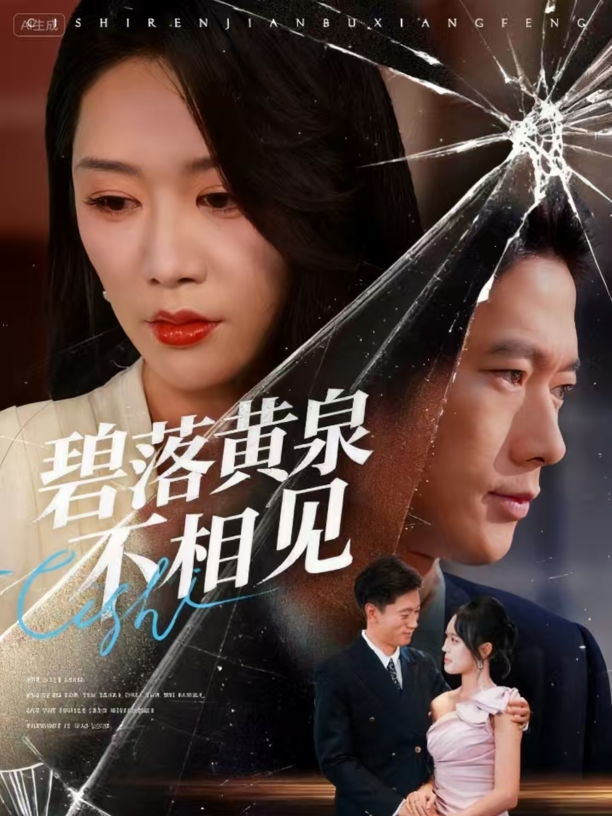 碧落黄泉不相见海报