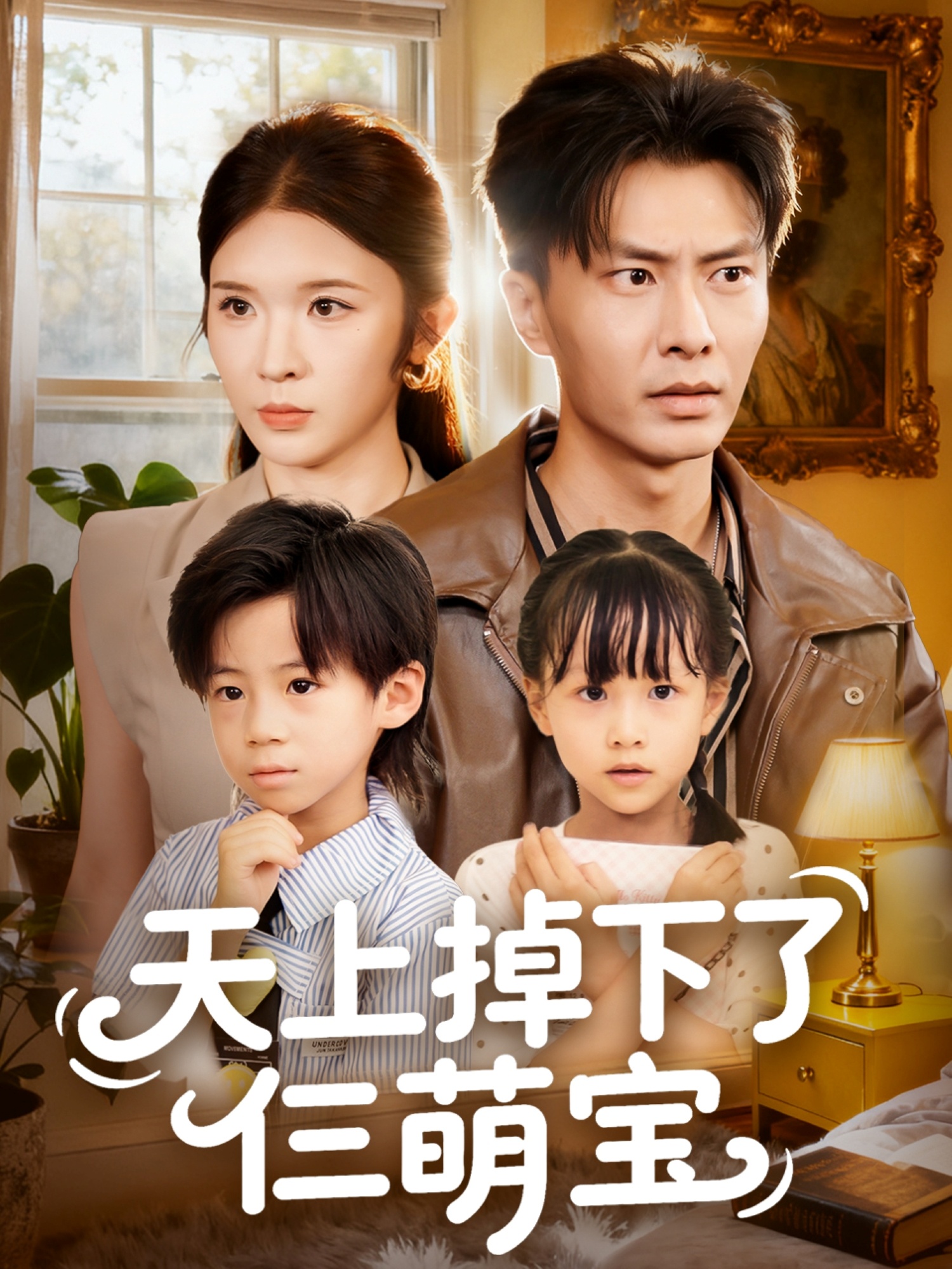 天上掉下了仨萌宝海报