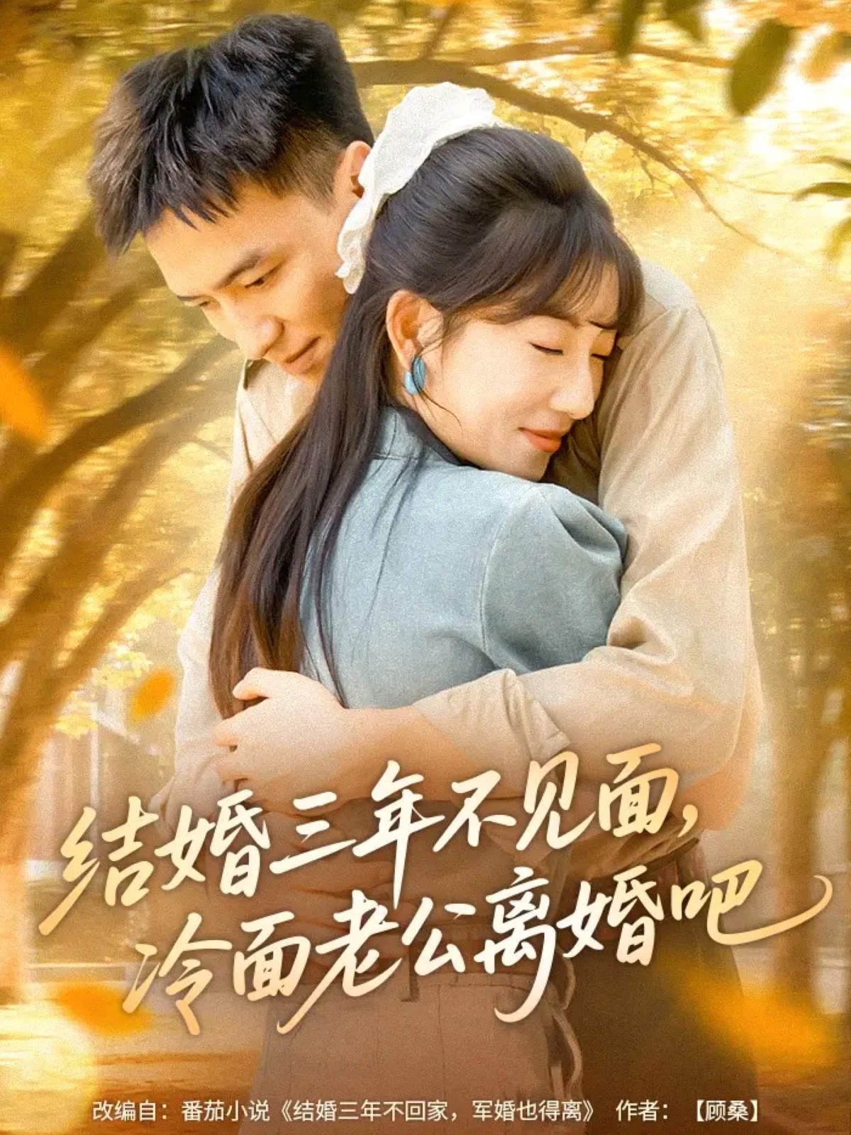 结婚三年不见面，冷面老公离婚吧海报