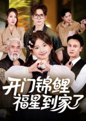开门锦鲤福星到家了海报