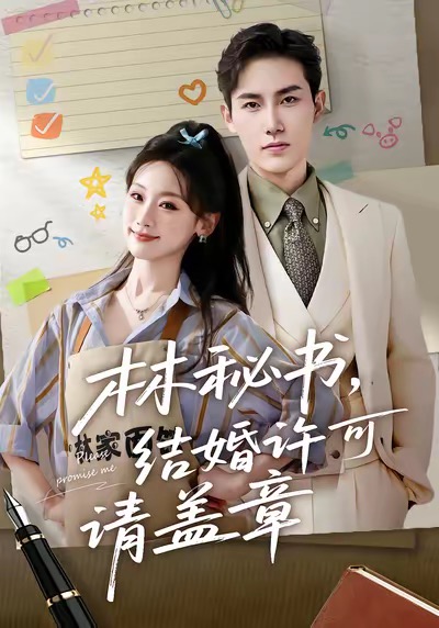 林秘书，结婚许可请盖章海报