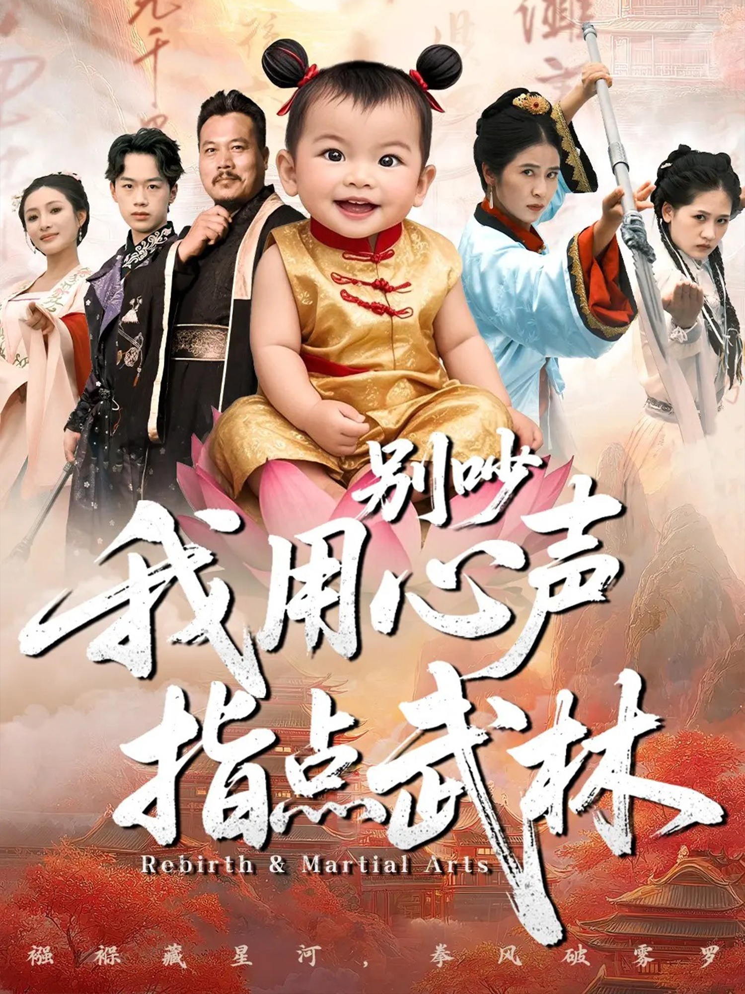 别吵我用心声指点武林海报