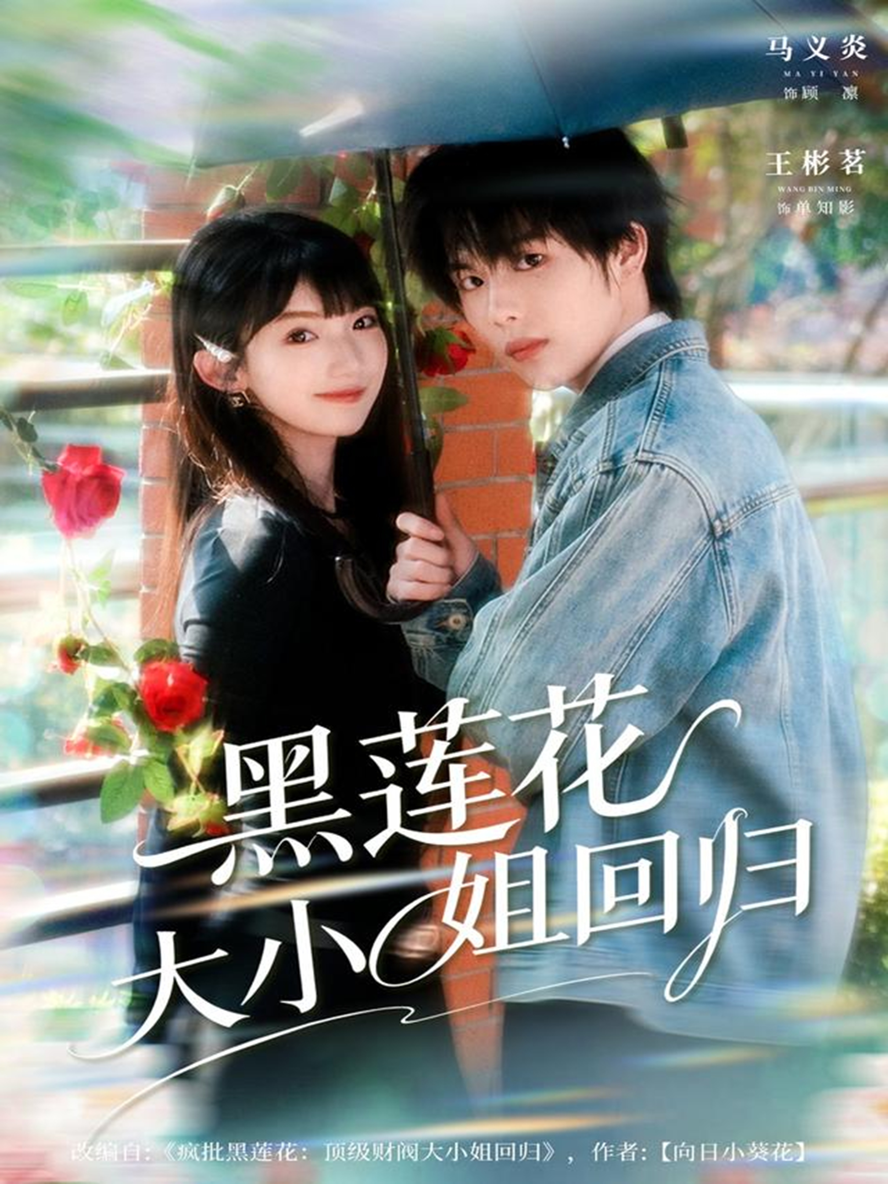 黑莲花大小姐回归海报
