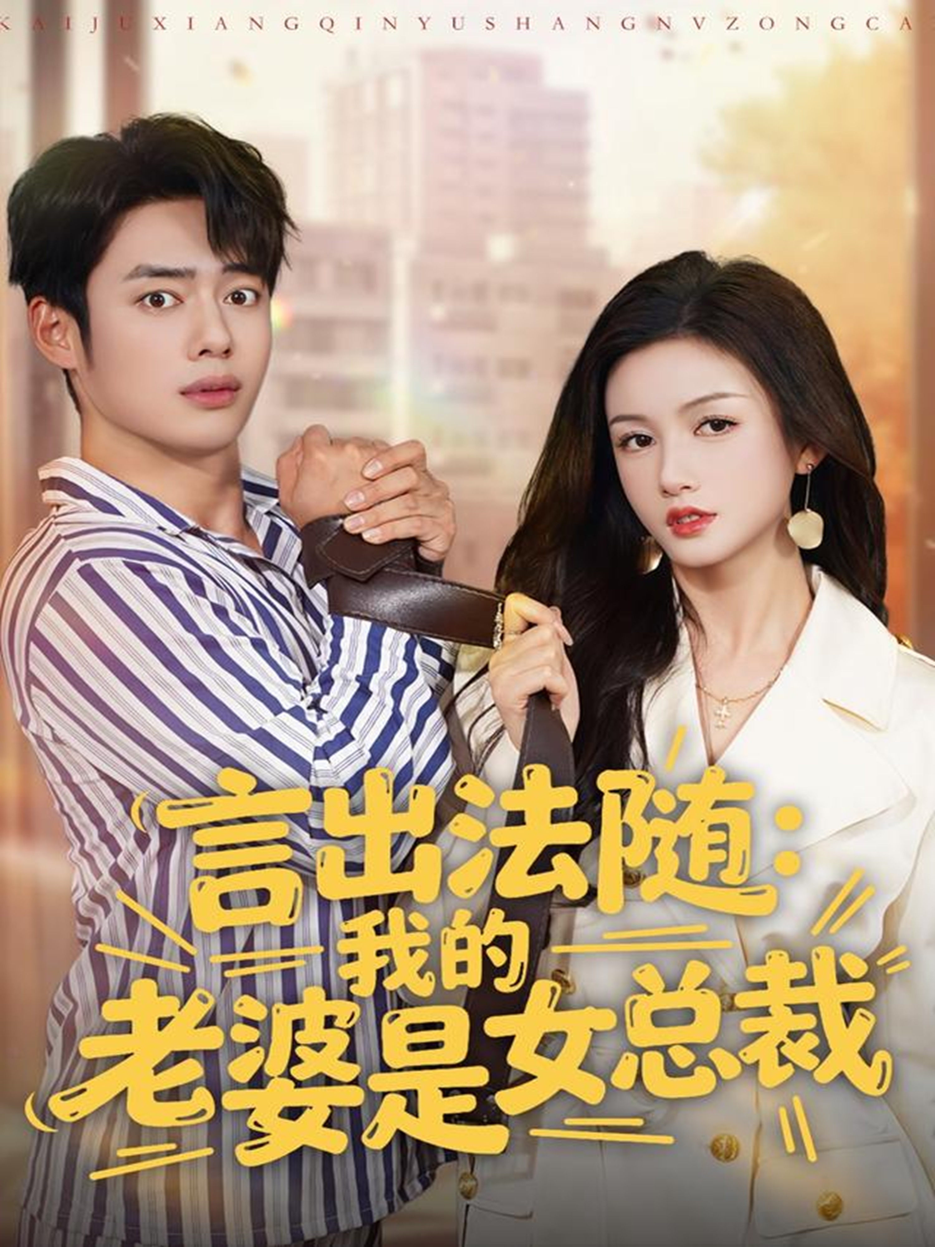 言出法随，我的老婆是女总裁海报