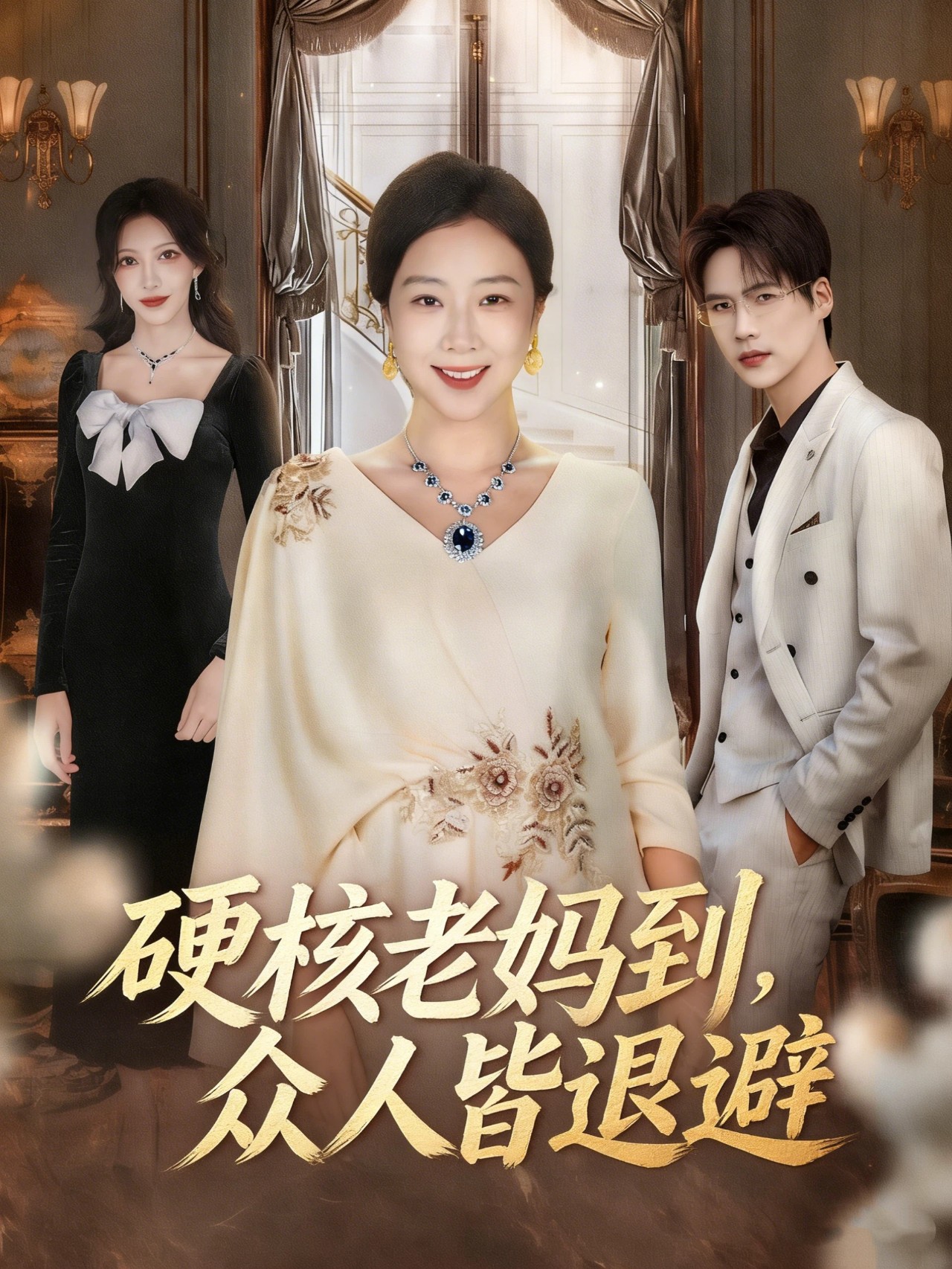 硬核老妈到，众人皆退避海报