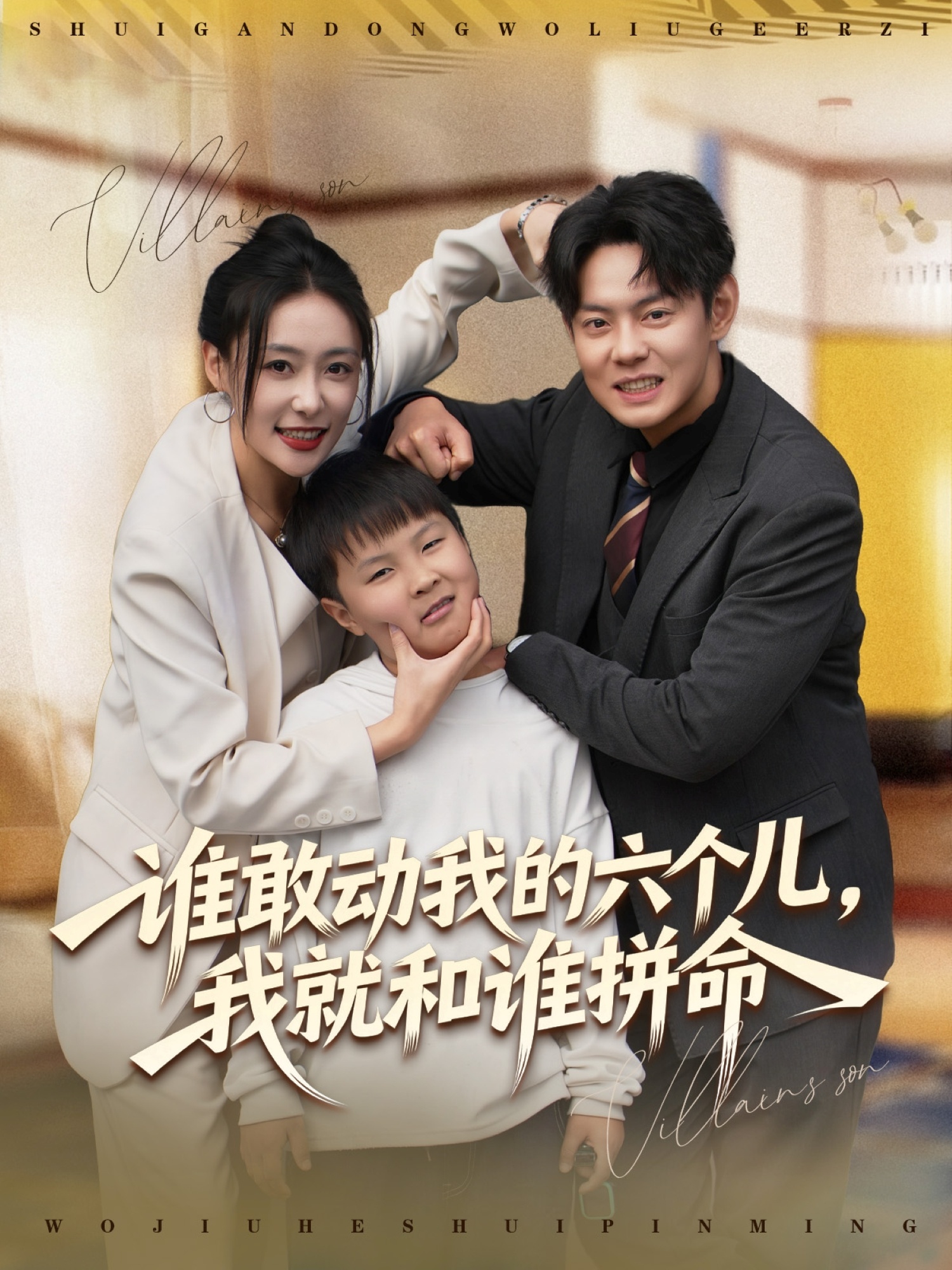 谁敢动我的六个儿，我就和谁拼命海报