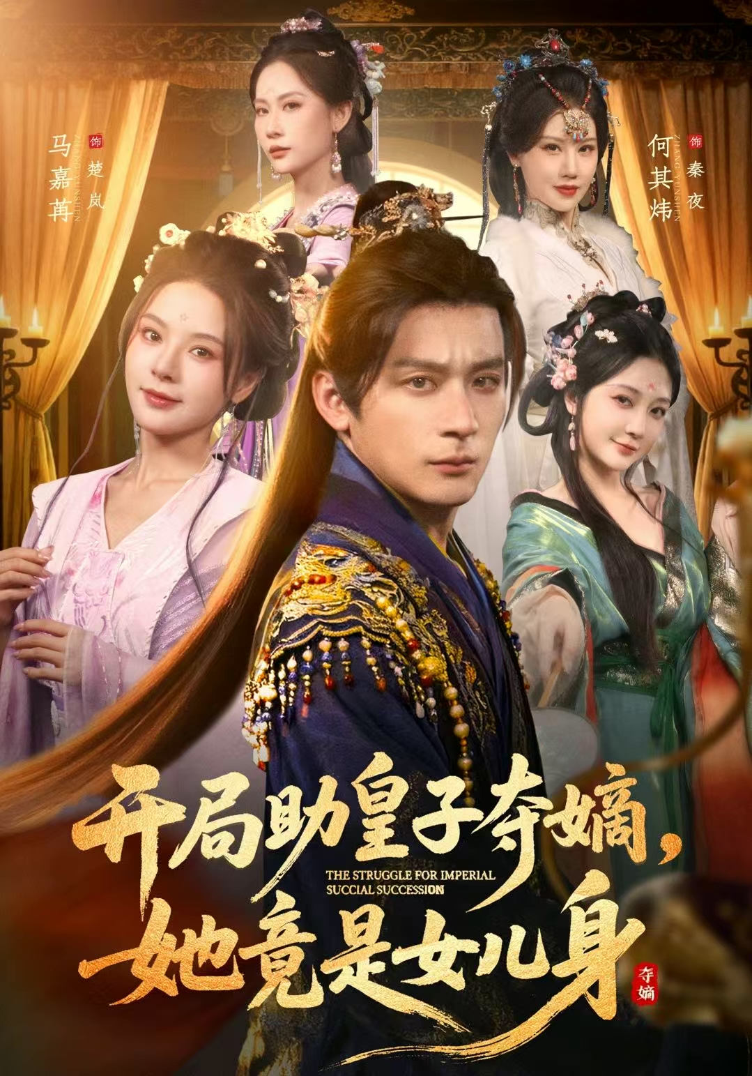 开局助皇子夺嫡，她竟是女儿身海报