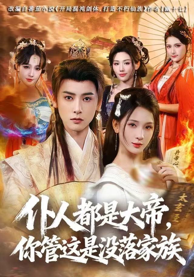 仆人都是大帝，你管这是没落家族海报