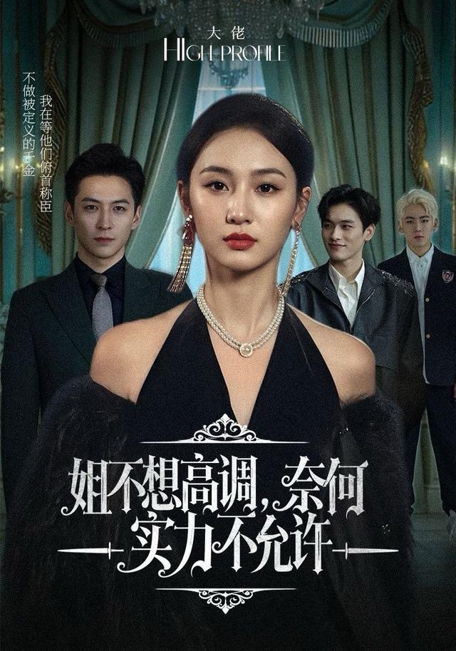 姐不想高调，奈何实力不允许海报