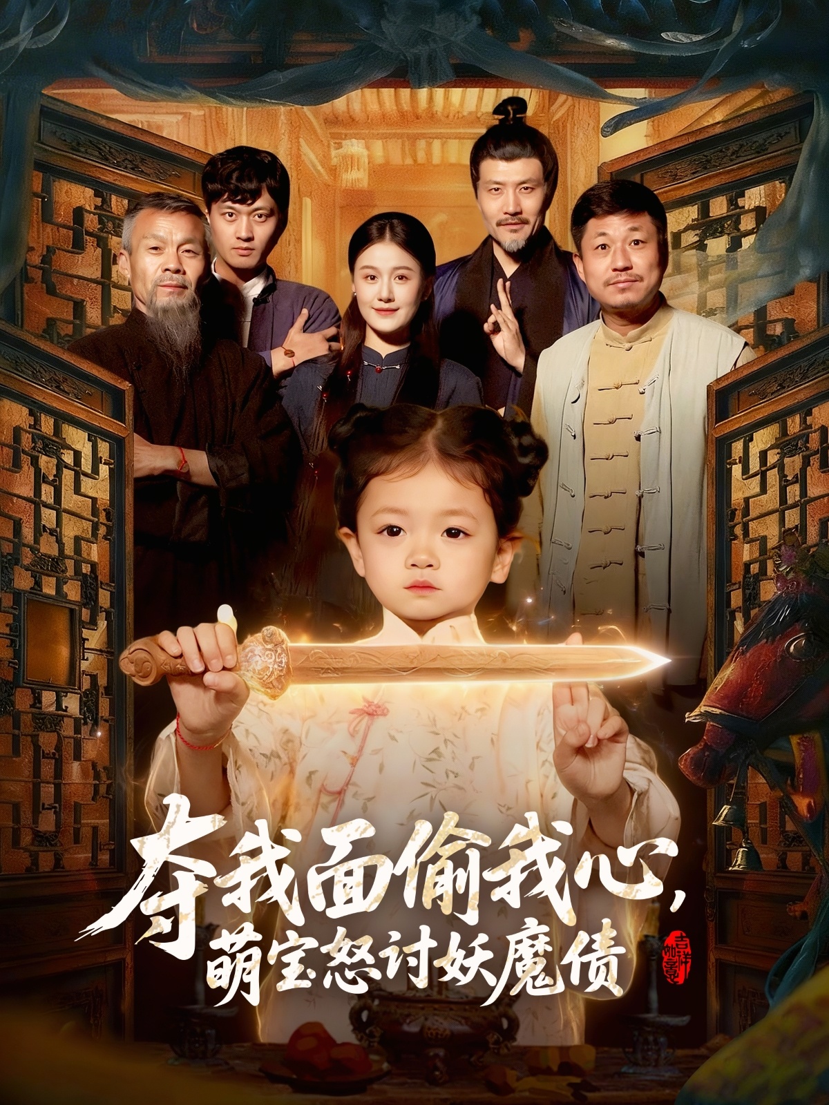 夺我面偷我心，萌宝怒讨妖魔债海报