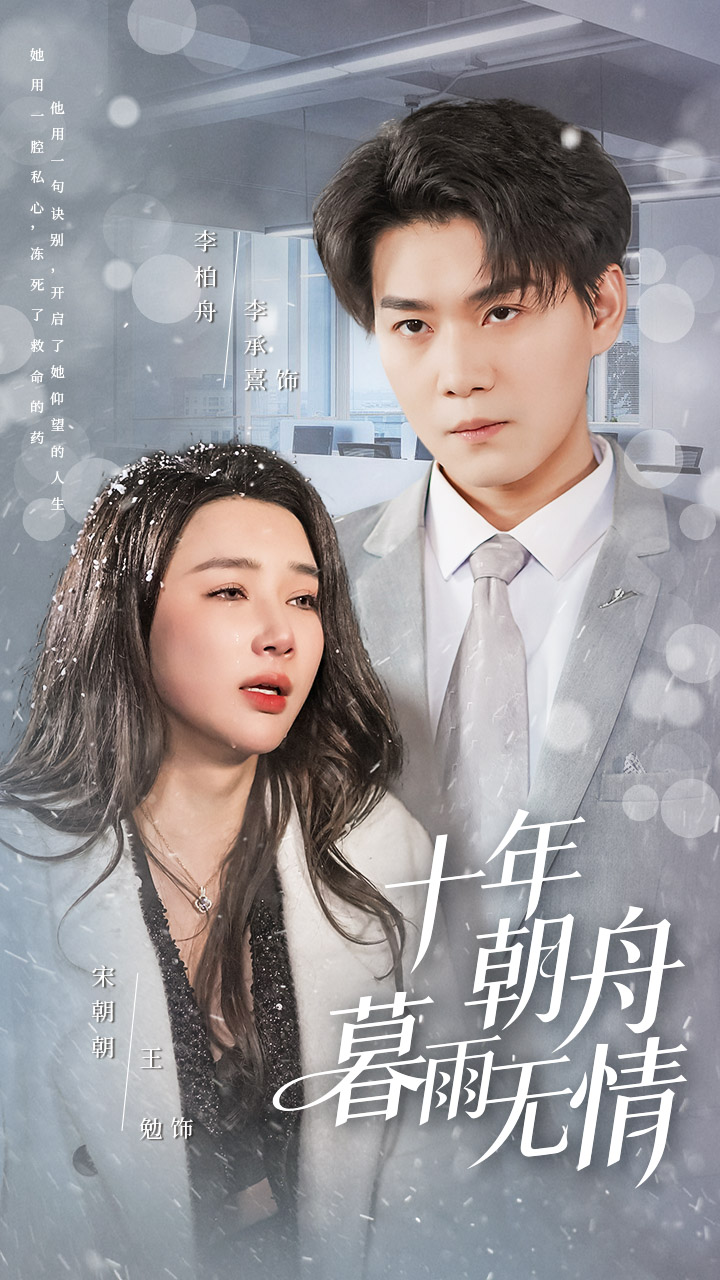 十年朝舟暮雨无情海报