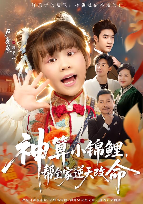 神算小锦鲤，帮全家逆天改命海报
