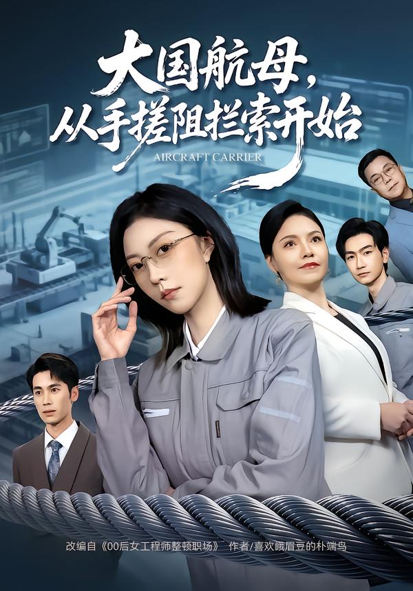 大国航母，从手搓阻拦索开始海报
