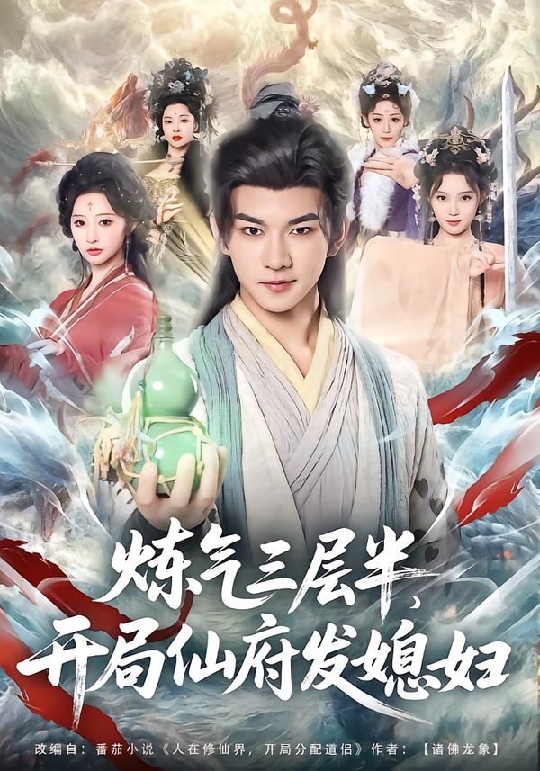 炼气三层半，开局仙府发媳妇海报