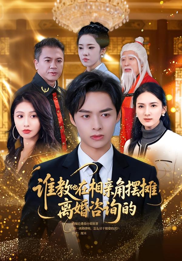谁教他在相亲角摆摊离婚咨询的海报