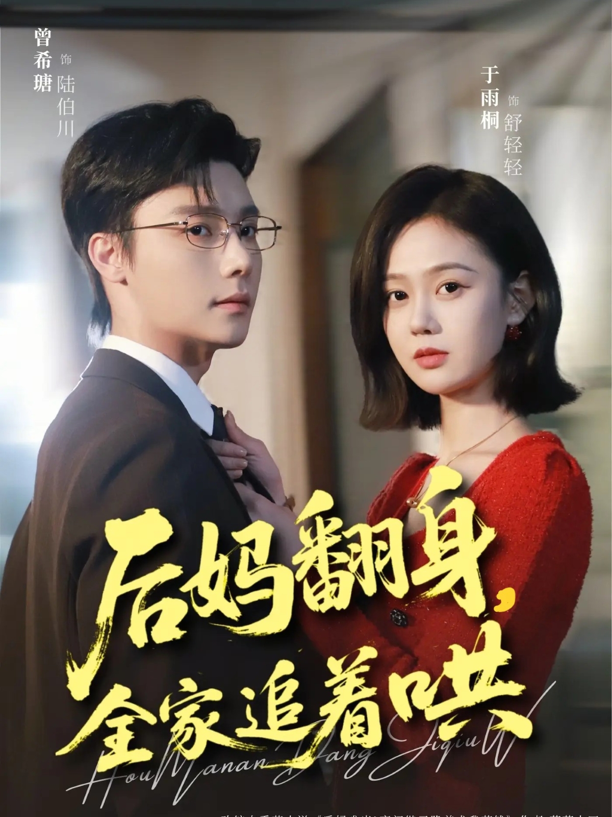后妈翻身，全家追着哄海报