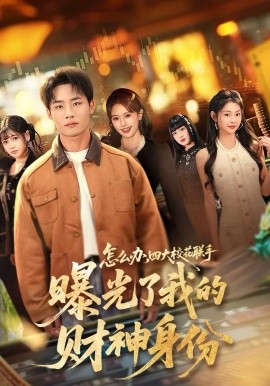 怎么办，四大校花联手曝光了我的财神身份海报