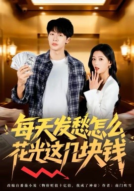 每天发愁怎么花光这几块钱海报