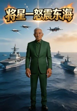将星一怒震东海海报