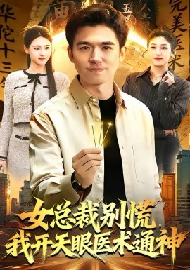 女总裁别慌，我开天眼医术通神海报