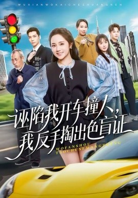 诬陷我开车撞人，我反手掏出色盲证海报