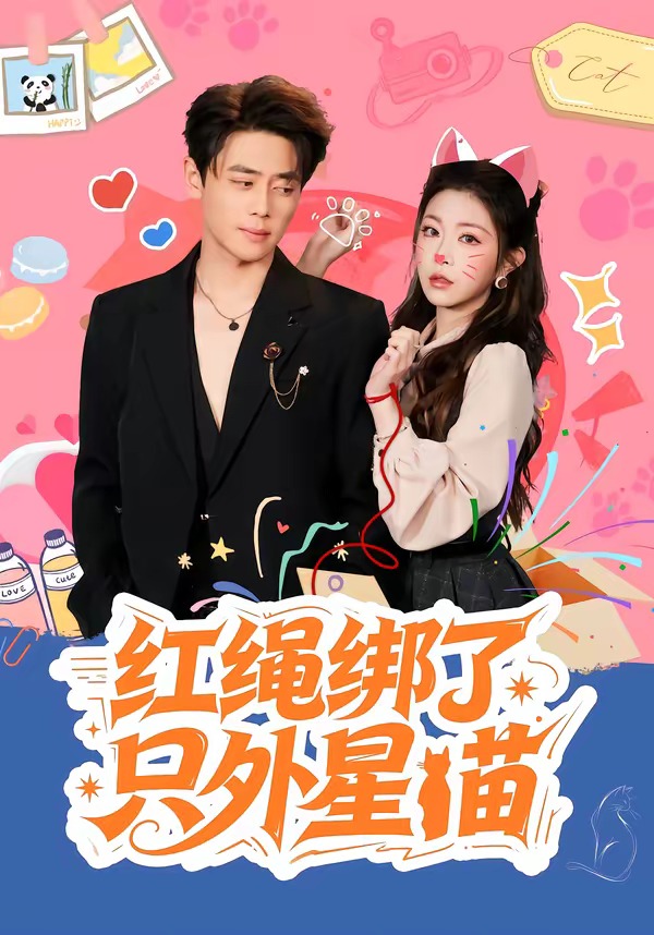 红绳绑了只外星喵海报