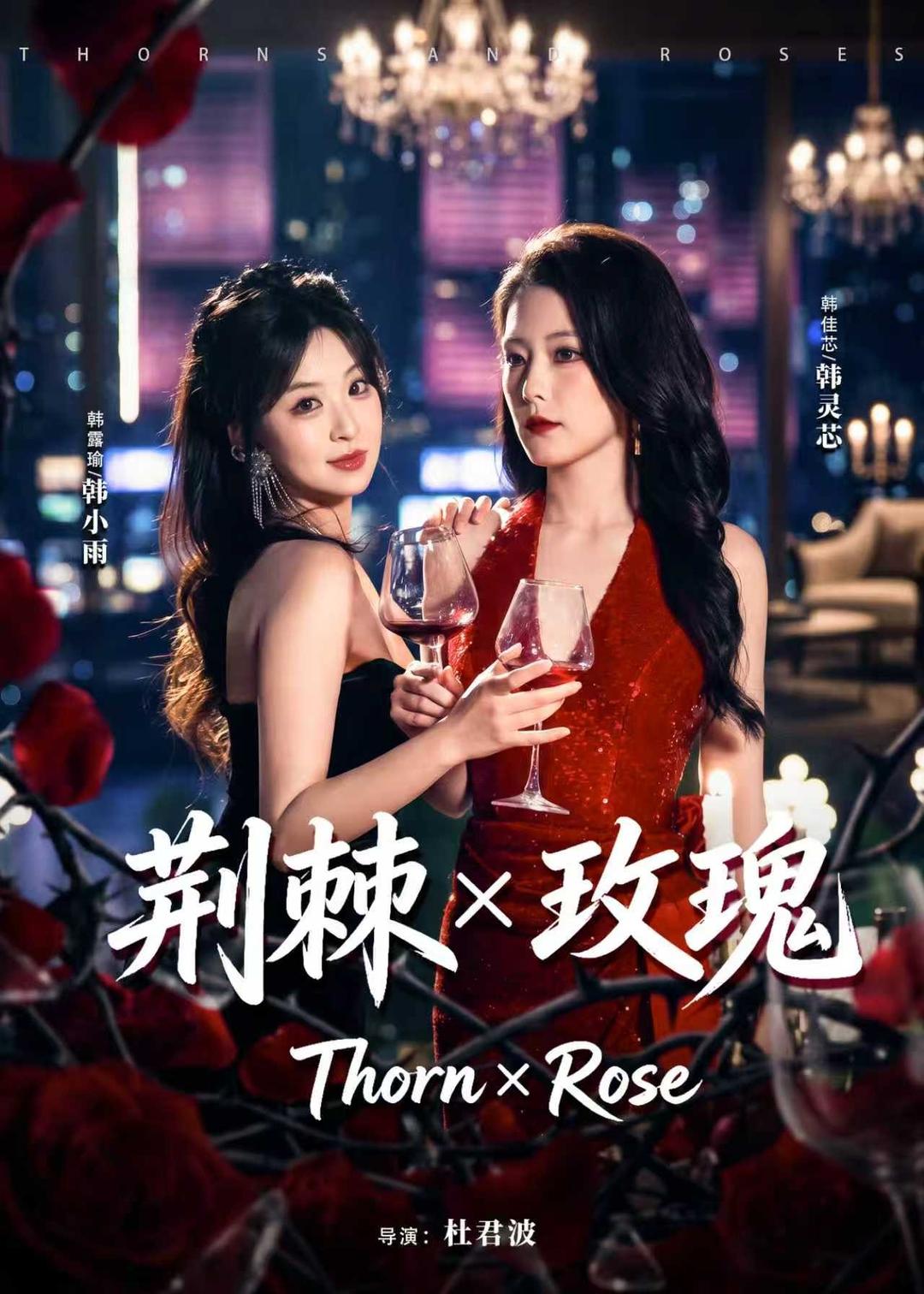 荆棘X玫瑰海报