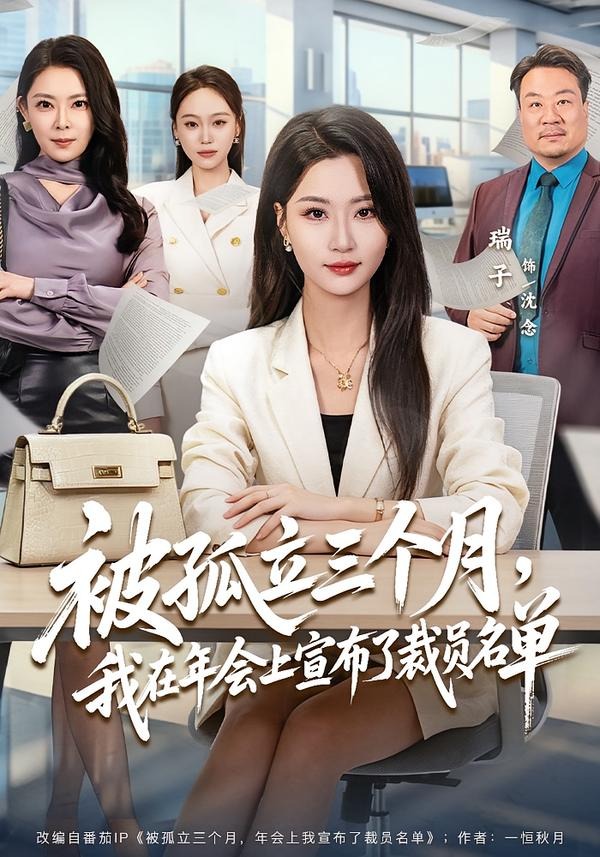 被孤立三个月，我在年会上宣布了裁员名单海报