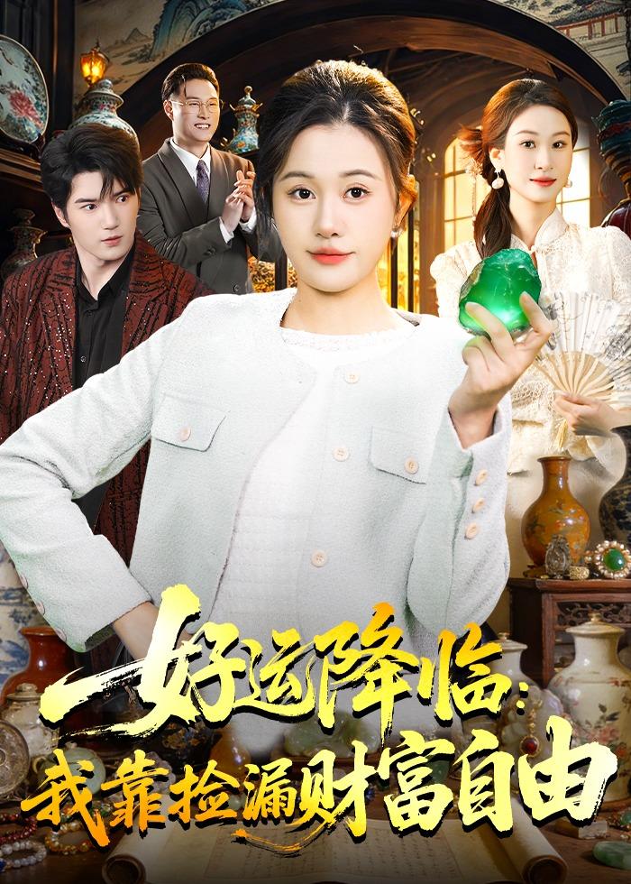 好运降临：我靠捡漏财富自由海报
