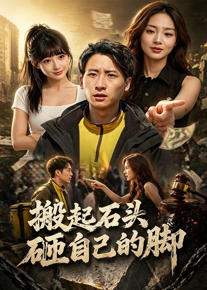 搬起石头砸自己的脚海报