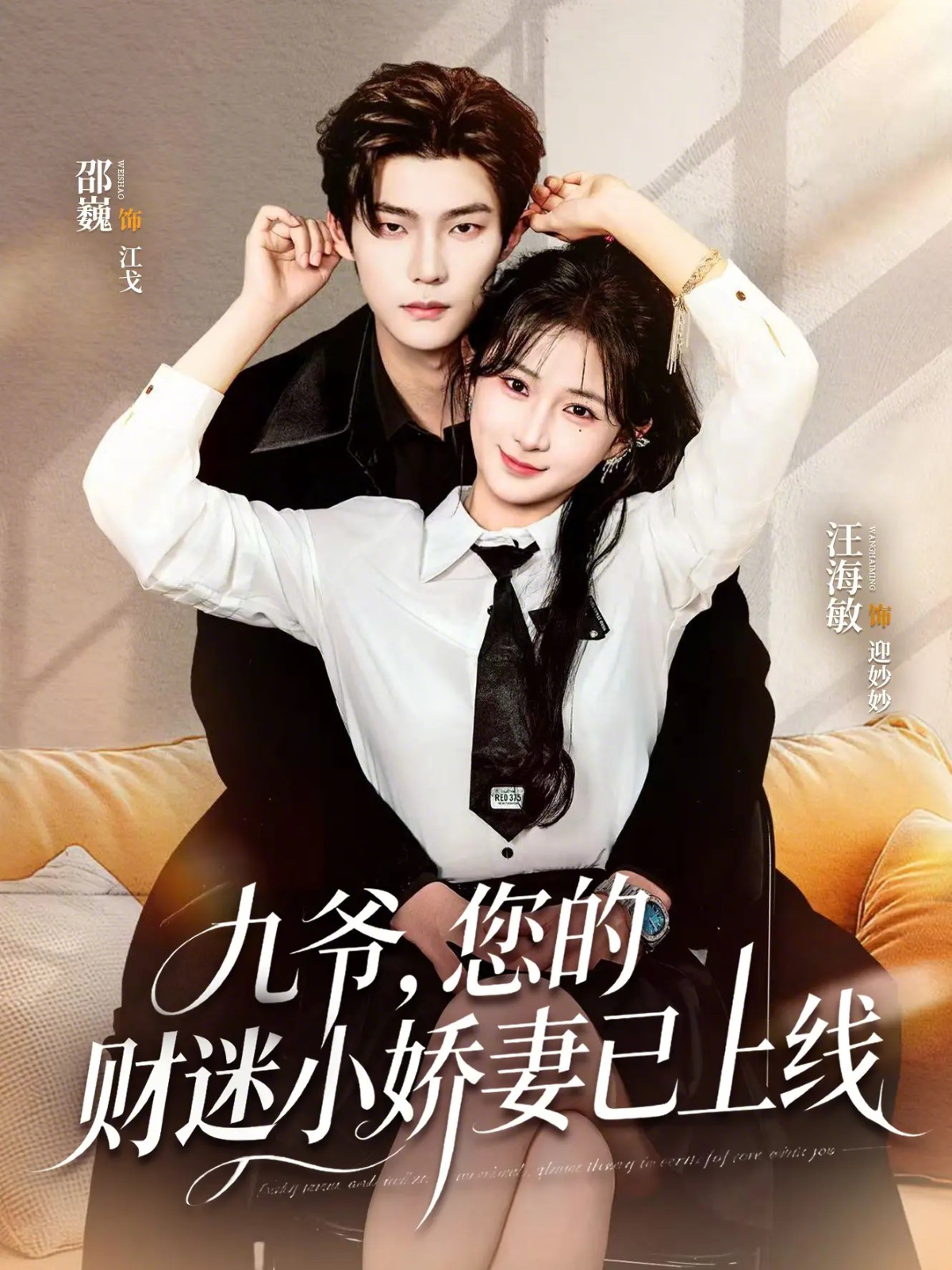 九爷，您的财迷小娇妻已上线海报
