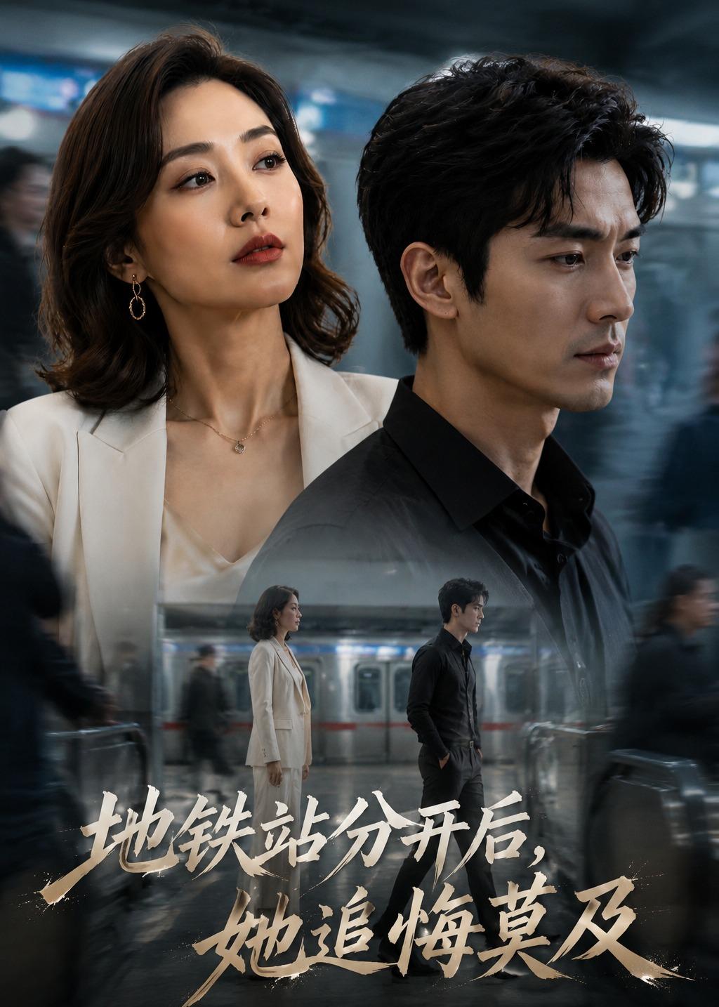 地铁站分开后，她追悔莫及！v海报