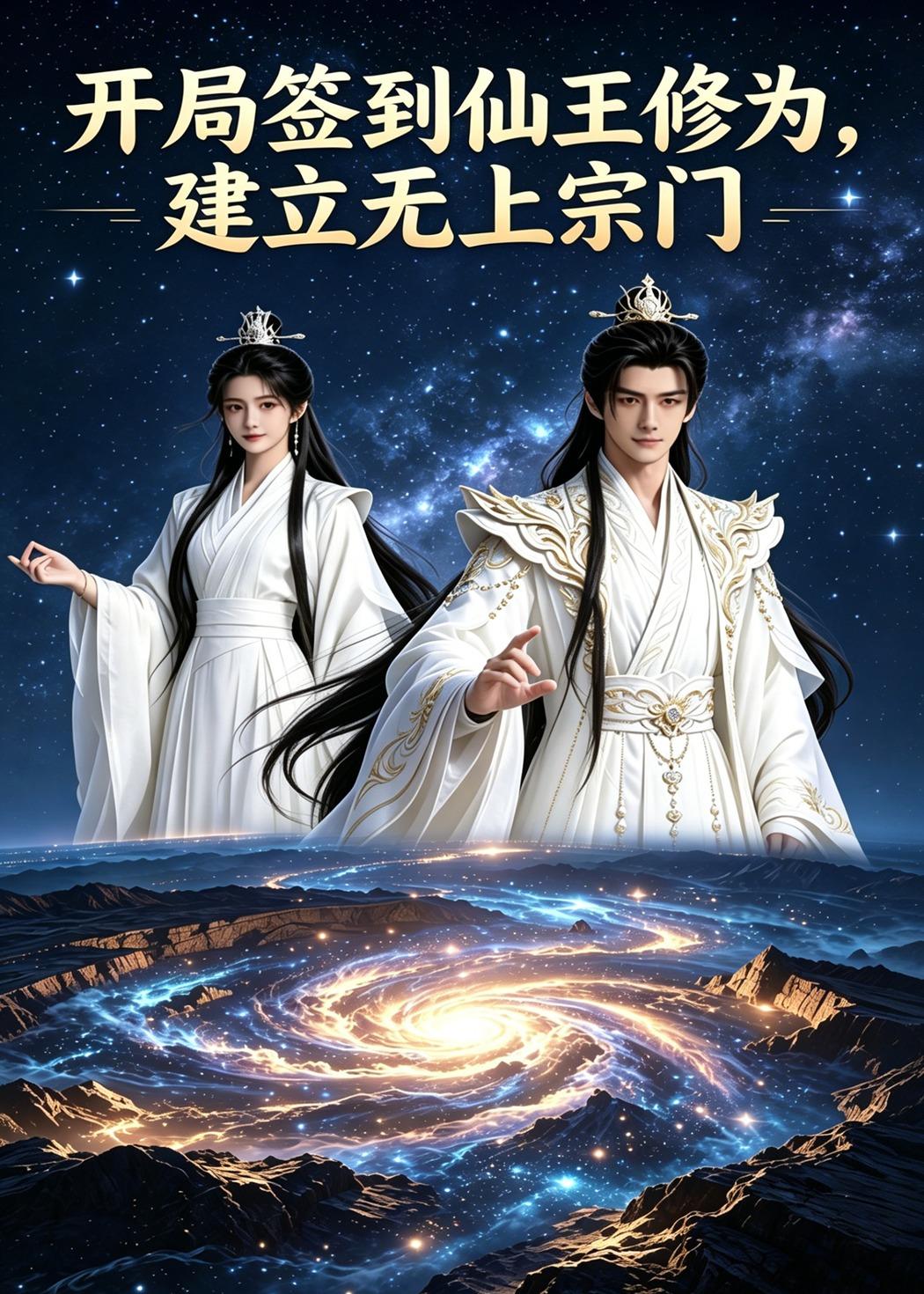 开局签到仙王修为，建立无上宗门(漫剧)海报