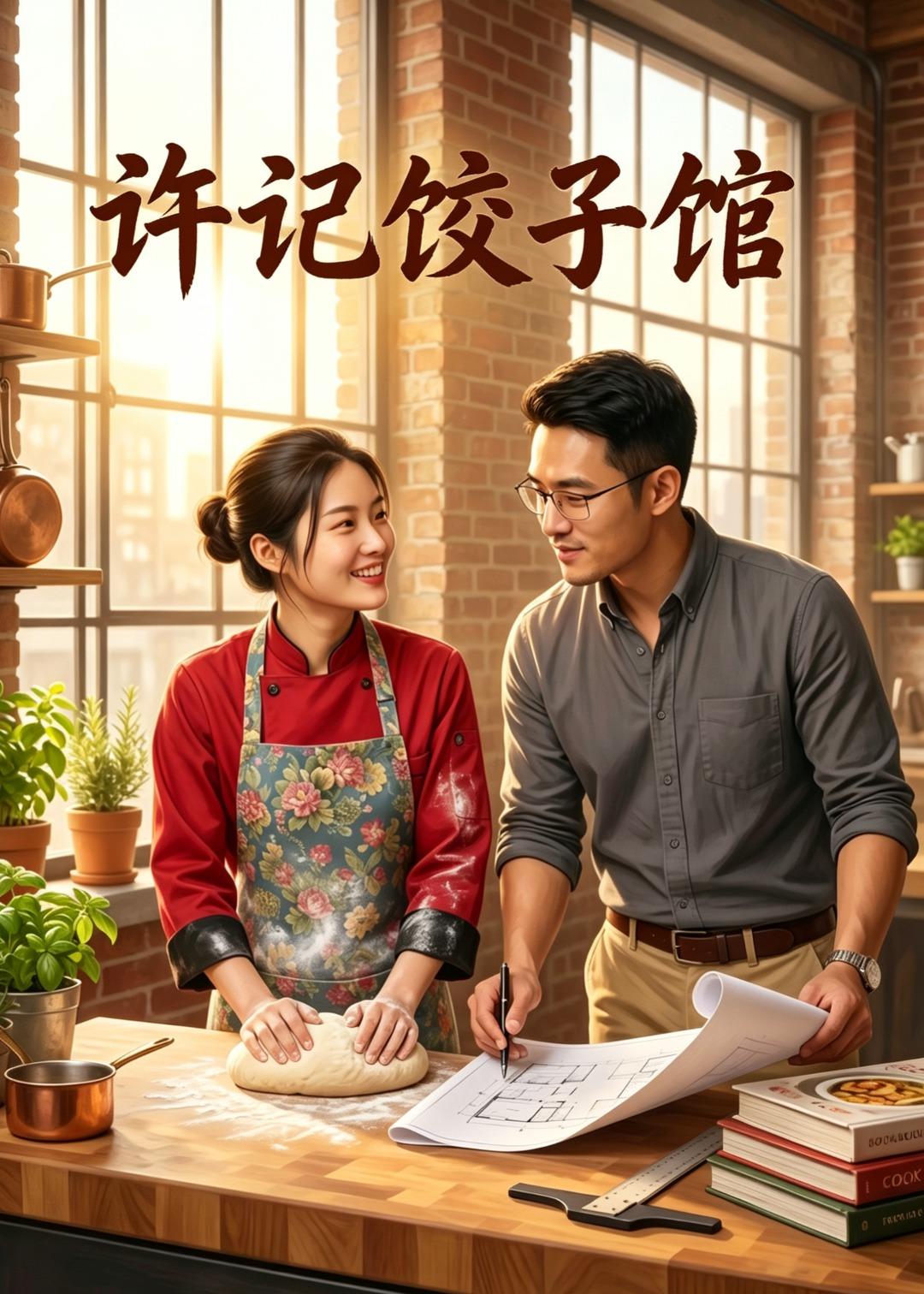 许记饺子馆海报