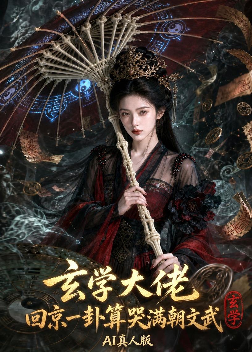 玄学大佬回京：一卦算哭满朝文武AI真人版海报