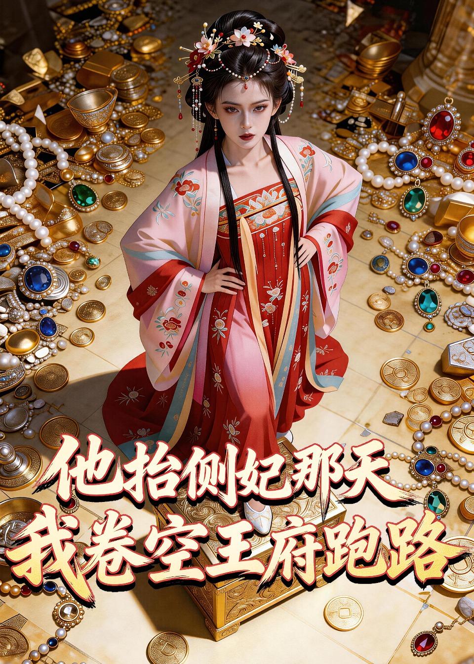 他抬侧妃那天，我卷空王府跑路海报