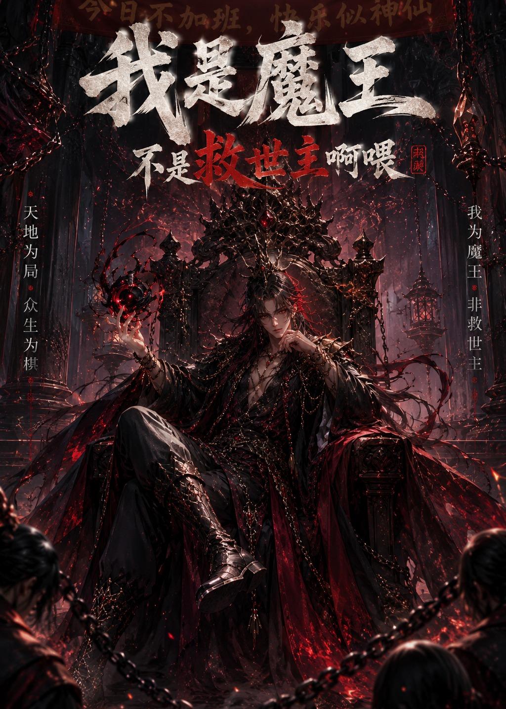 我是魔王不是救世主啊喂海报