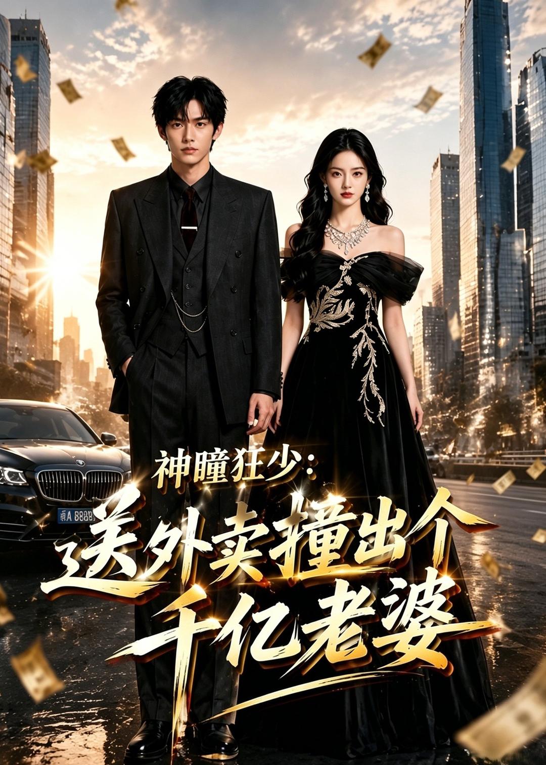 神瞳狂少：送外卖撞出个千亿老婆海报