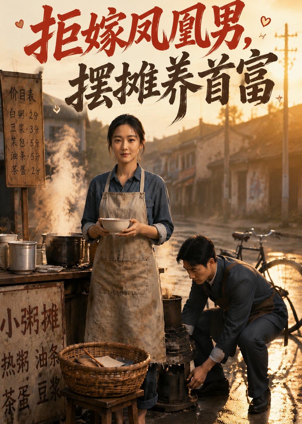 拒嫁风凰男，摆摊养首富海报