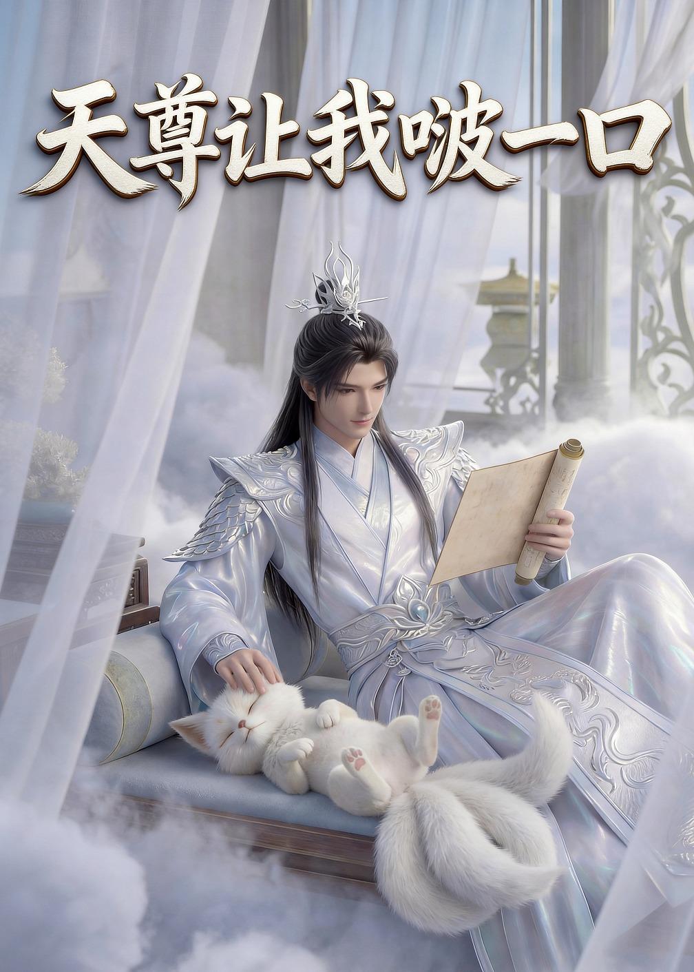 天尊让我啵一口海报