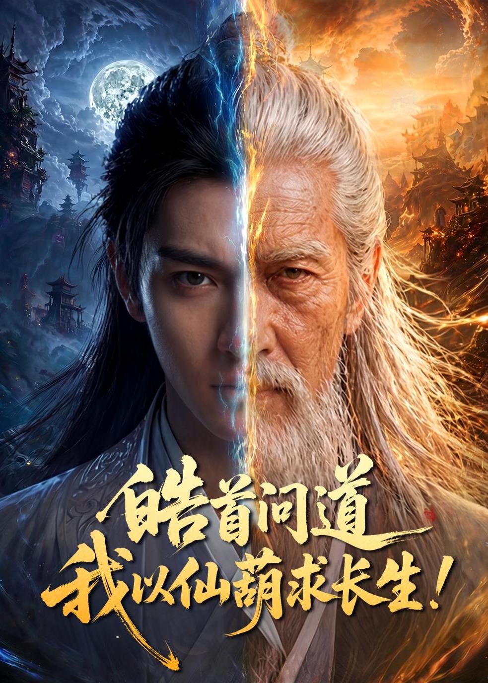 皓首问道，我以仙葫求长生！海报