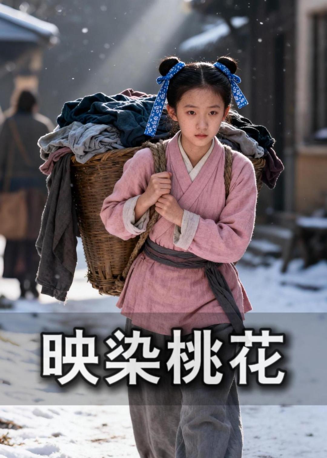 映染桃花海报